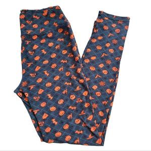 LULAROE Halloween Pattern Butter Soft Leggings OS‎